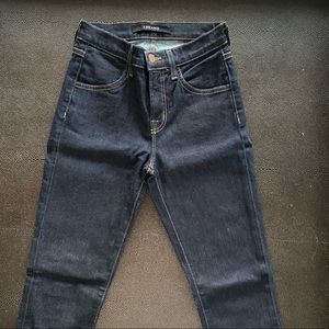 J Brand, Maria, high waist, dark wash denim jeans